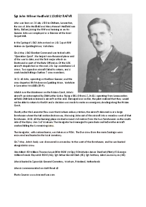 A preview of a PDF biography for Hadfield, John Milner